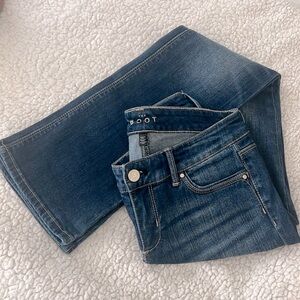 WHBM boot cut jeans